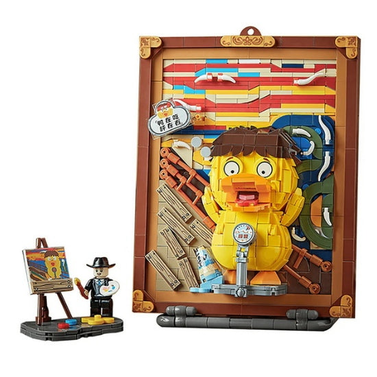 The Whooping Duck Painting