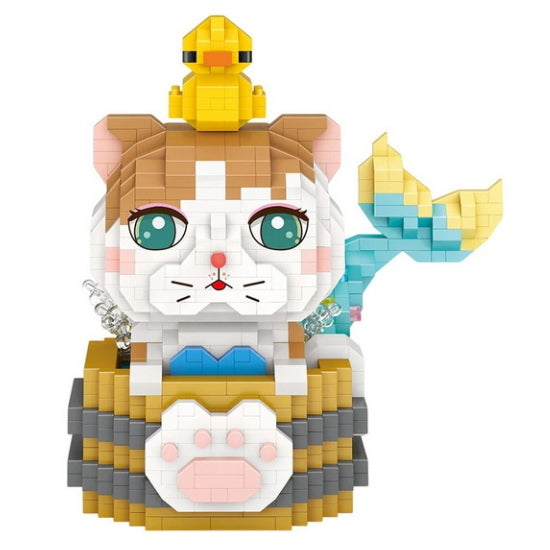Sirène chat baril