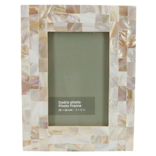 MOP chips tiled design photo frame