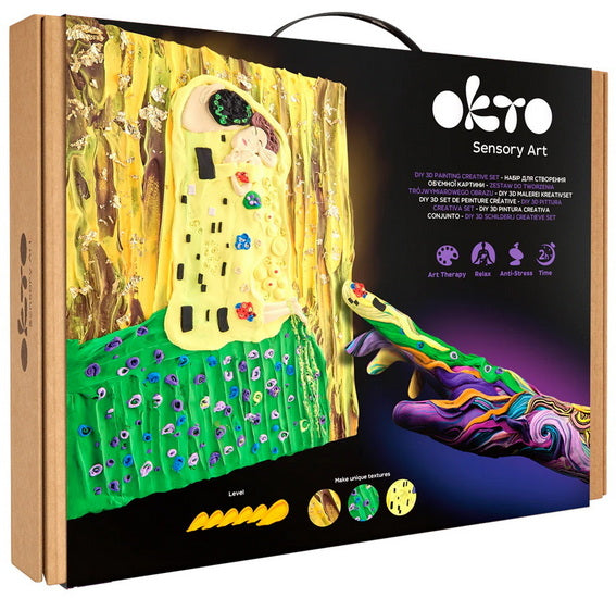 Ens. de peinture créatif 3D Le baiser