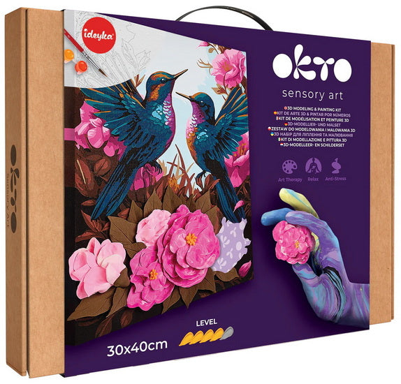 Kit de modélisation et peinture 3D - Colibris