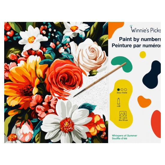 Peinture à numéros Bouquet