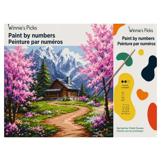 Peinture à numéros Chalet