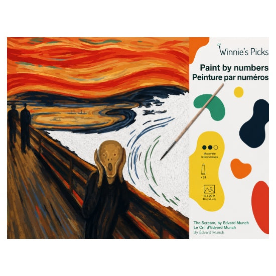 Peinture à numéros - Le Cri - Munch