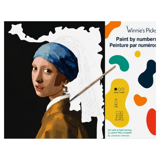 Paint by Numbers - The Girl with the Pearl Earring - Vermeer