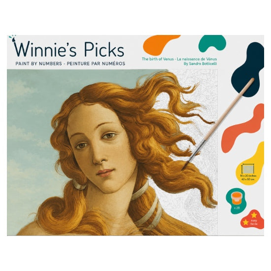 Paint by Numbers The Birth of Venus Botticelli