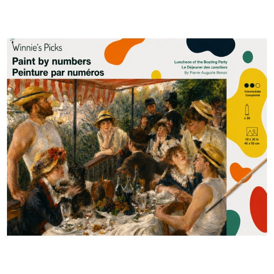 Paint by Numbers - Luncheon of the boating party