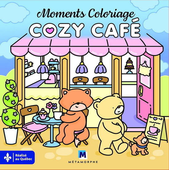 Moments coloriages : cozy café