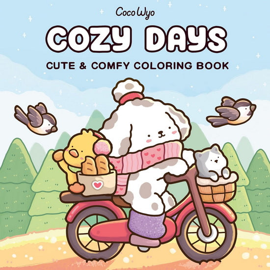 Cozy spaces coloring : cozy days