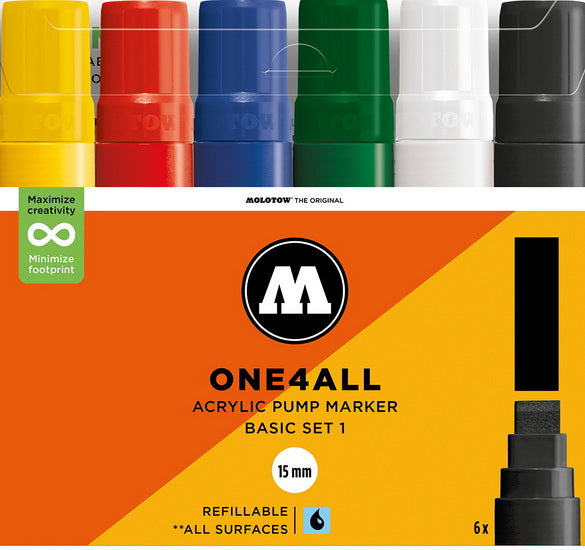 Marqueurs one4all 627hs base 1 ens. 6