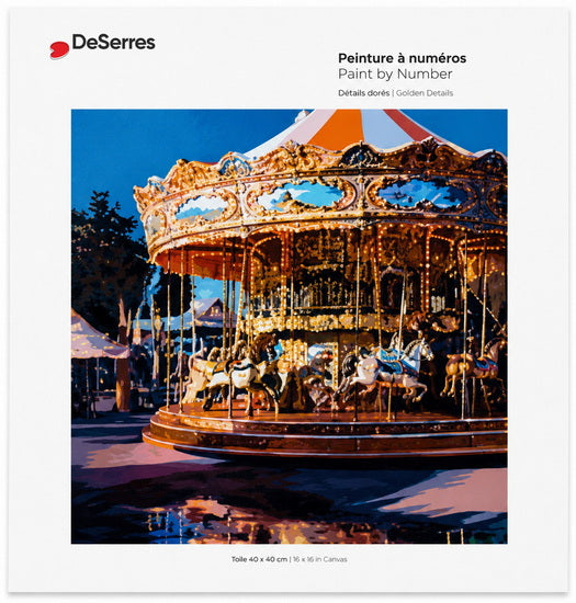 Paint by Numbers Carousel