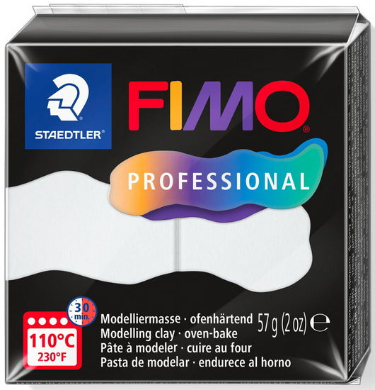 Fimo Professional Polymer Clay - White