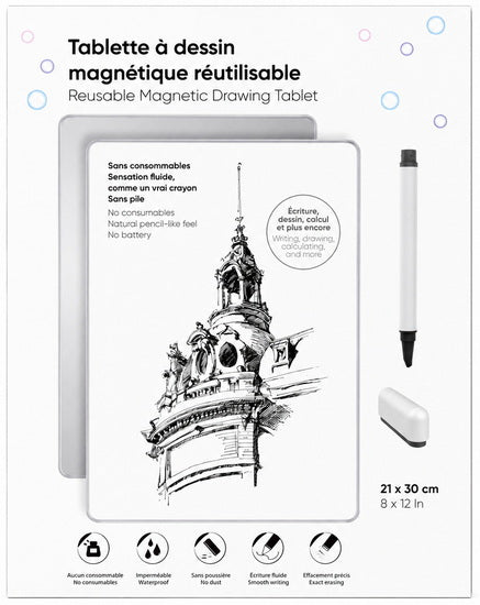 Drawing eraseable tablet 15in