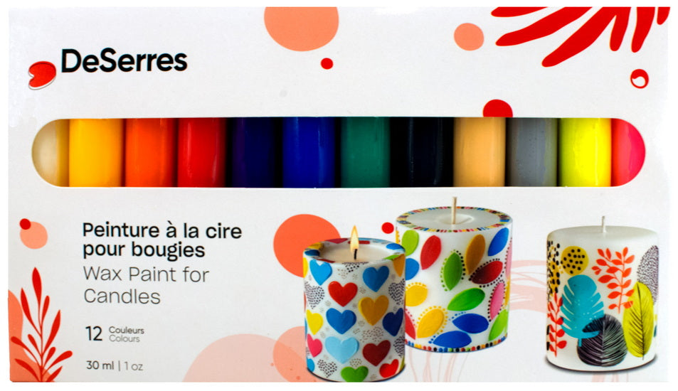 Wax Candle Paint - 12x30ml