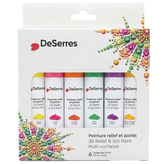 3D Paint Neon - 6x28ml