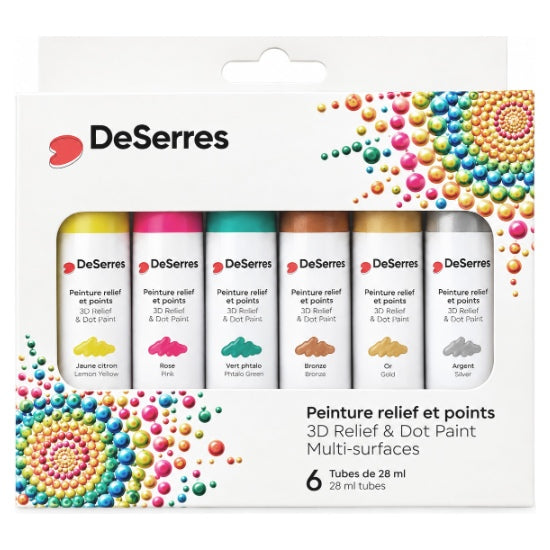 3D Paint Metallic -6x28ml