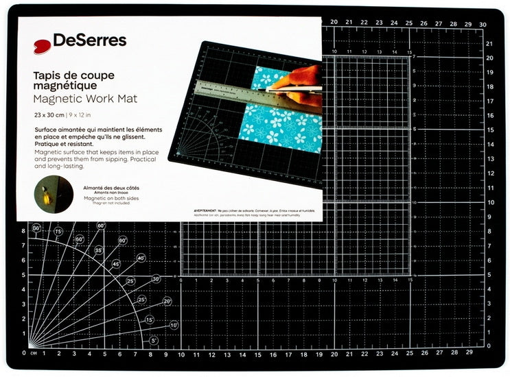 Magnetic Cutting Mat 9x12"