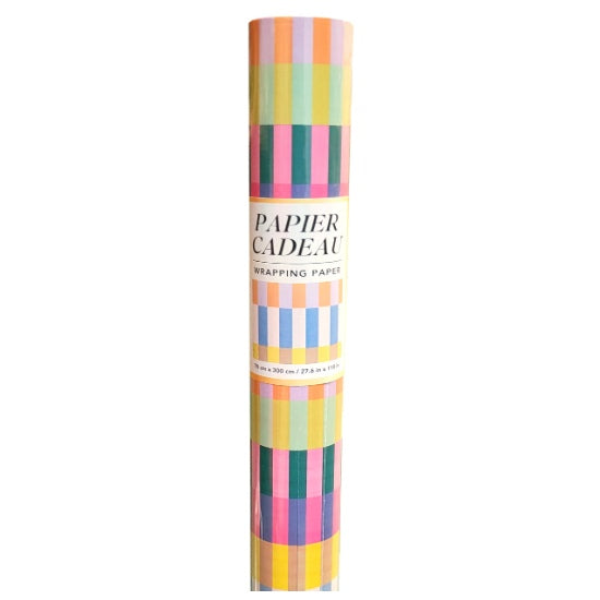 Wrapping Paper colorful Stripes