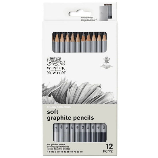 WN Studio Collection Graphite Pencil Tin - Soft - 12pc