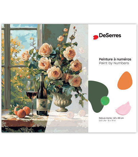 Paint by Numbers Still Life