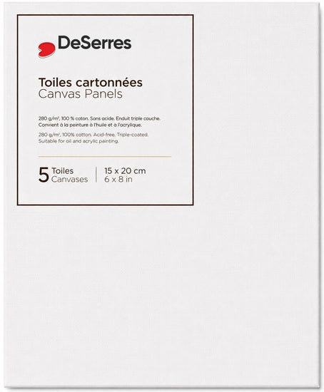Canvas Board 6x8in - 5pcs