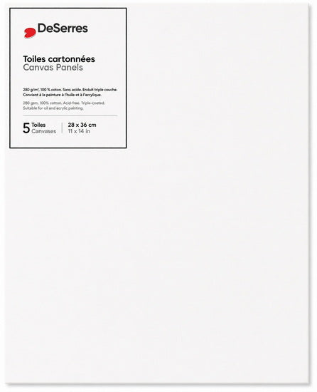 Canvas Board 11x14in- 5pcs