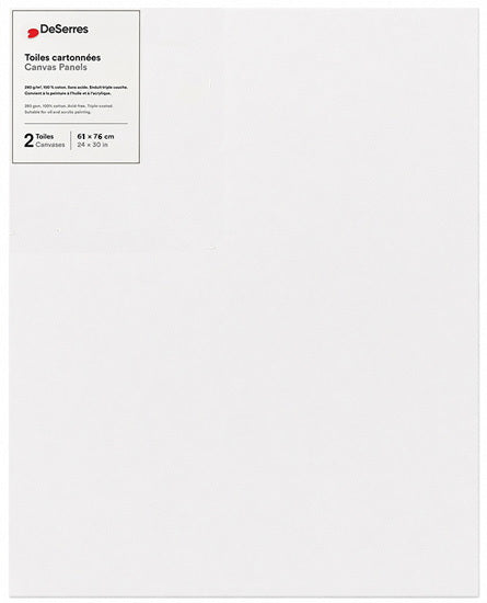 Canvas Board 24x30in - 2pcs