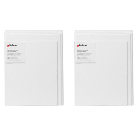 Asst. Canvas Boards  (5x7 8x10,9x12,11x14,12x16in) -10 pcs