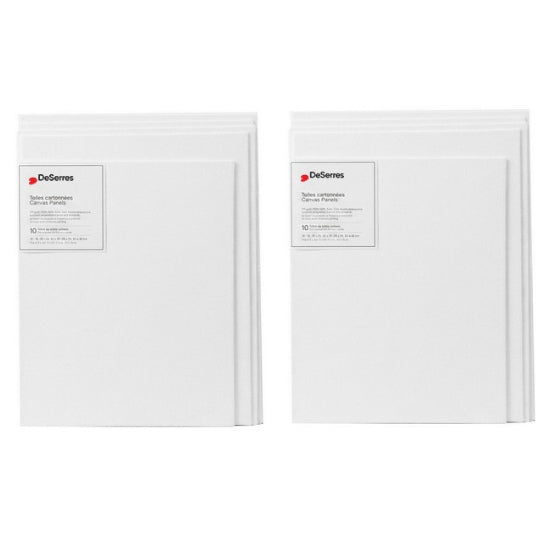 Asst. Canvas Boards  (8x10,9x12,12x16in) -6 pcs