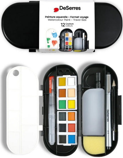 Watercolour Travel Kit 17pcs