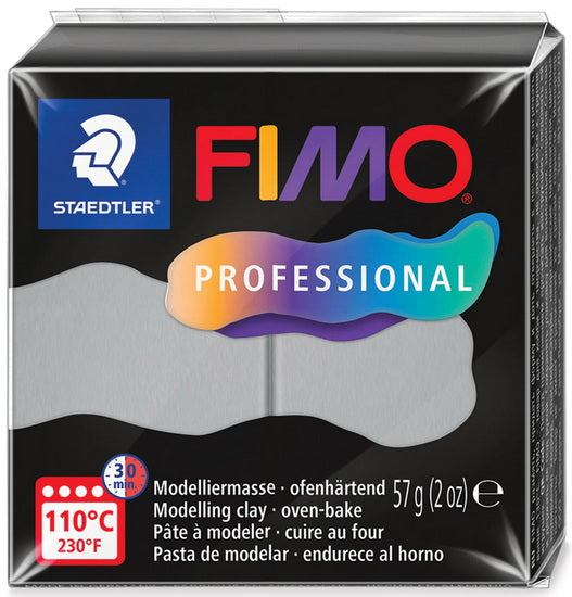 Fimo Professional Polymer Clay - Dolphin Gray