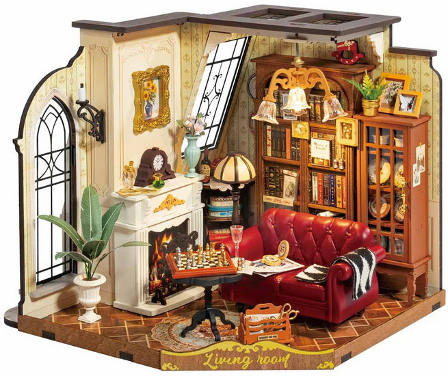 Mini maison à bricoler - Salon de Catherine