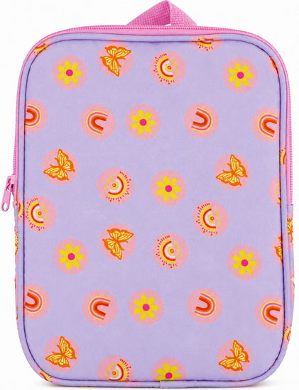 Sac à lunch beignes - mauve