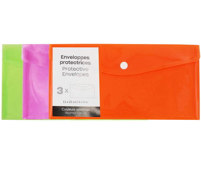 Set 3 Envelopes Translucent 3AS