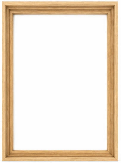 Regular Floating Frame Natural 12X16"