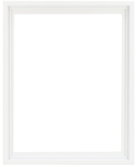 Regular Floating Frame White 12X16"