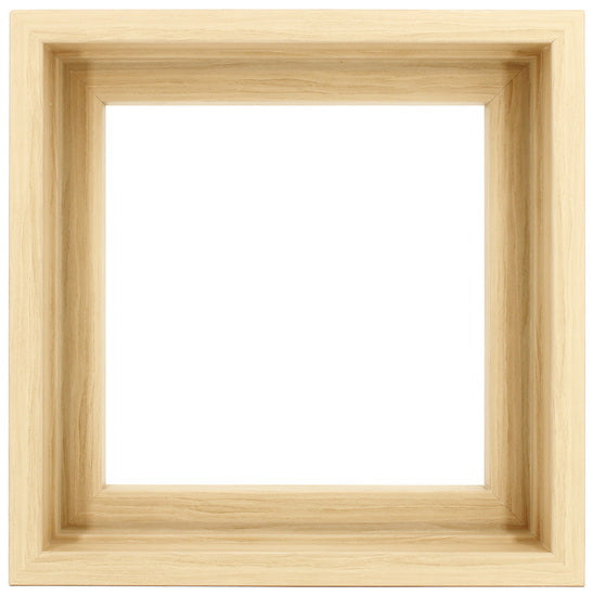 Cadre flottant galerie clair - 10x10po