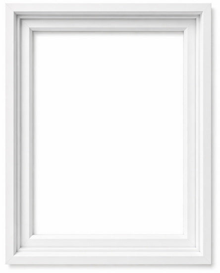 Cadre flottant galerie blanc - 16x20po