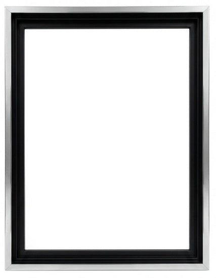 Gallery Floating Frame Black and Silver - 16X20"