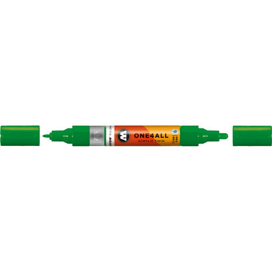 Acrylic marker One4All Twin - 1.5 to 4mm clover green