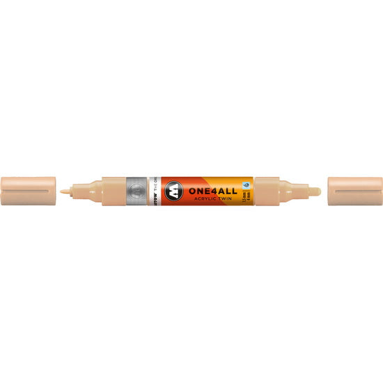 Acrylic marker One4All Twin - 1.5 to 4mm sand