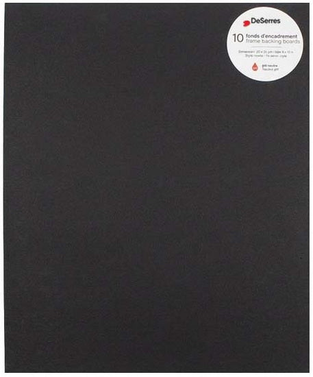 Pack of 10 Backing Boards - 8X10"
