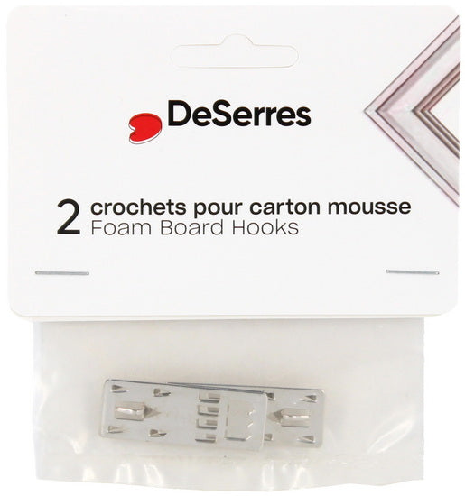 Pack of 2 Hooks for Foam Board