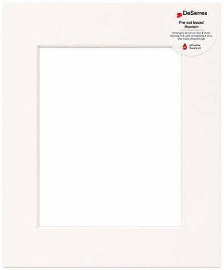 Mat Offwhite  11x14/8x10"