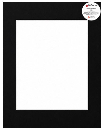 Mat Black  11x14/8x10"