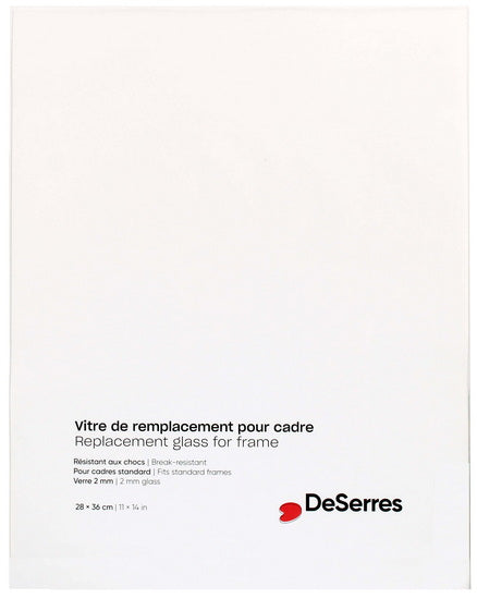 Vitre pour cadre - 11x14po
