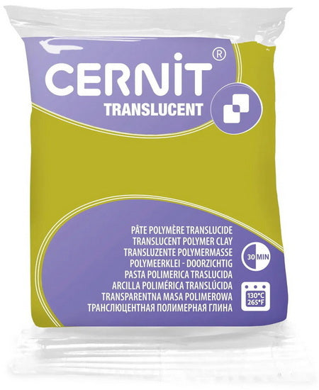 Pâte polymer translucide Mirabelle 56gr