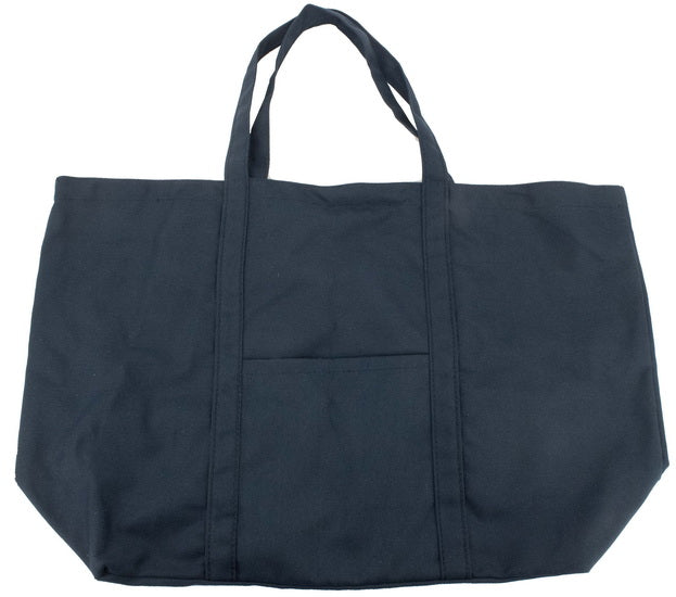 Large Tote with Pocket Blue