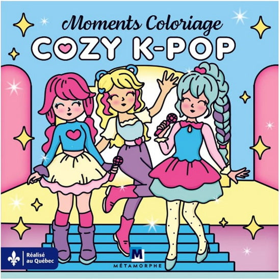 Moments coloriages : cozy K-Pop