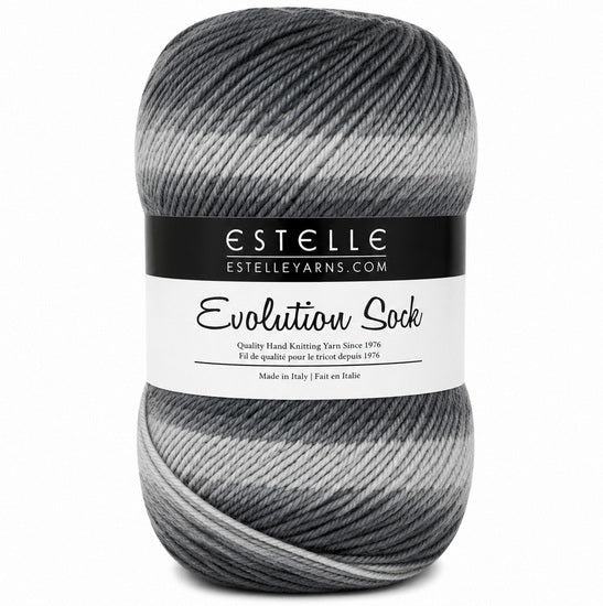 Yarn evolution socks #1 100g shades of grey